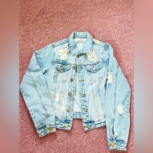 Women’s Distressed Denim Jacket